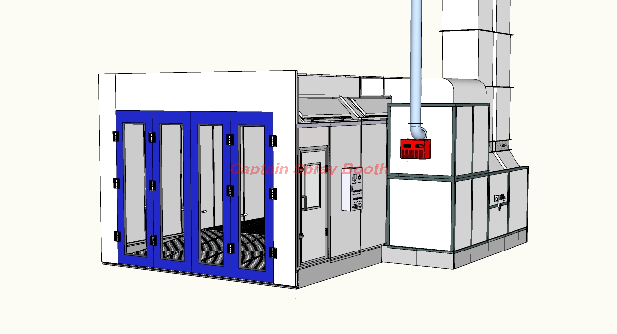 Австралия /NZ Popular Model Spray Booth /дизельная горелка /горелка природного газа 