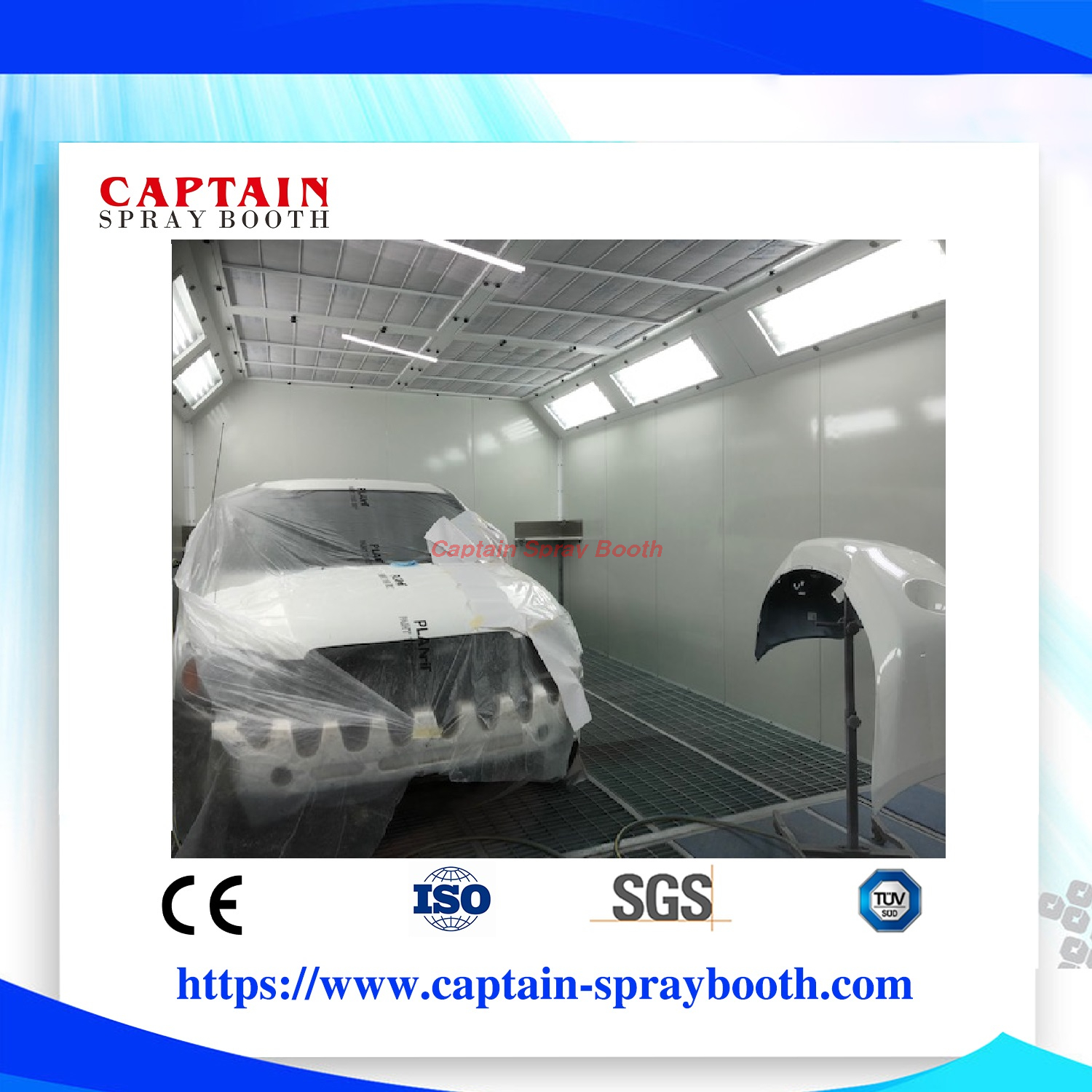 Австралия /NZ Popular Model Spray Booth /дизельная горелка /горелка природного газа 